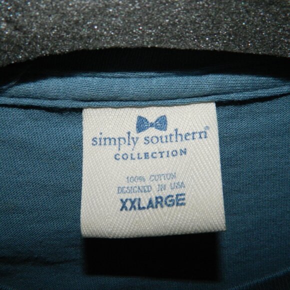 Simply Southern Roller Skates Long Sleeve T Shirt Sz XXL (AA-20) - Picture 5 of 5